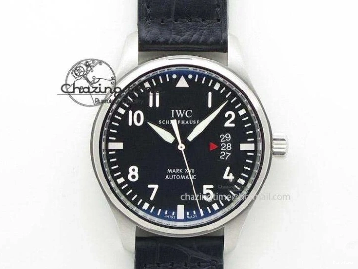 MIROTIME 0405 Mark XVII Le Petit Prince MK Maker 1:1 Best Edition SS Blue Dial A2892 On Brown Leather Strap GoodFit 7379